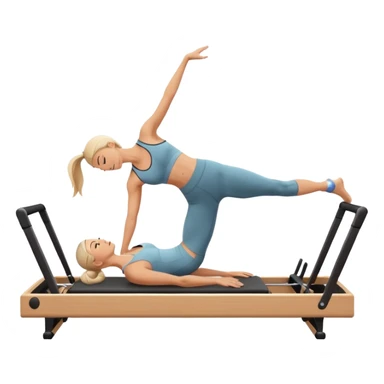 Reformer Pilates sticker