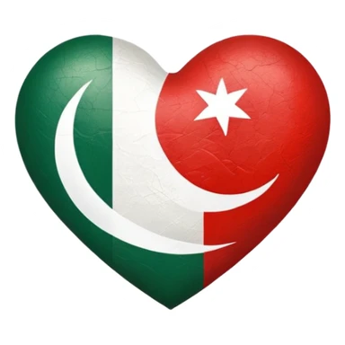Pakistan love sticker