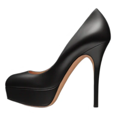 Black VALENTINO Tan-go PLATFORM PUMP sticker