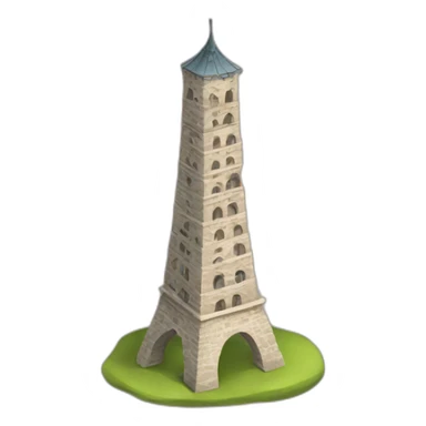 Tower jumelle sticker