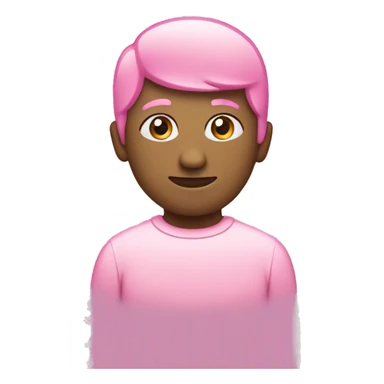 The iPhone It’s pink ￼￼ sticker