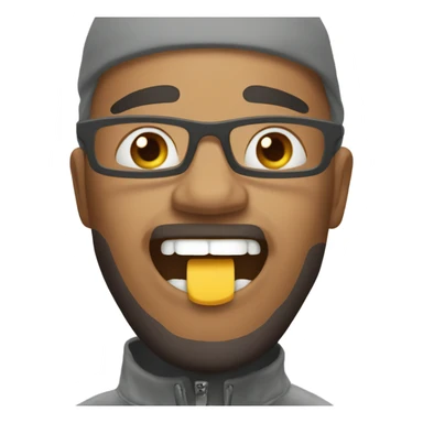 Flashing happy new year text sticker