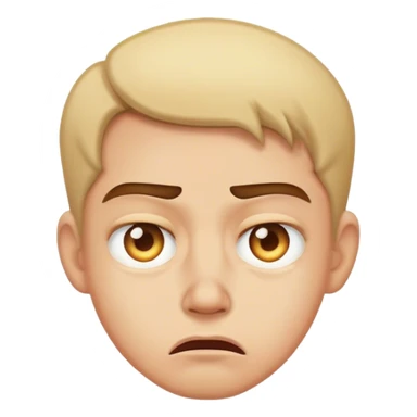 Emoji face spitting in disgust sticker