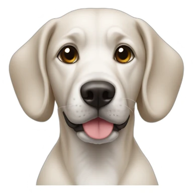 Chien sur mamadou sticker