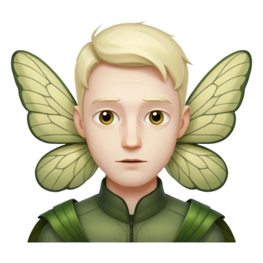 inscticidier man with  sticker