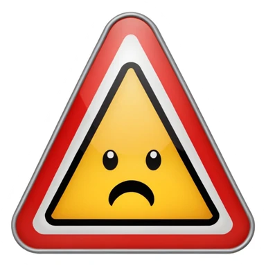 warning sign sticker