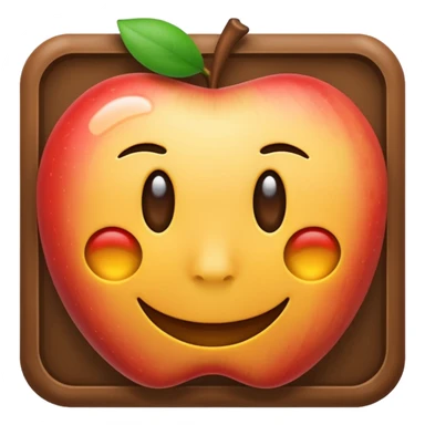 internet browser window with .com emoji style Apple sticker