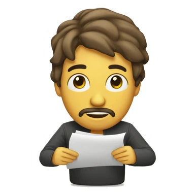 juez sujetando un papel con leyes sticker