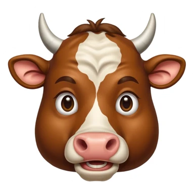 😏+🐮 sticker