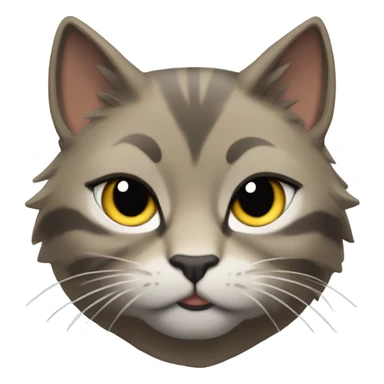 Rhea ripley as a cat sticker