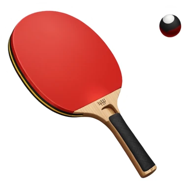 Table tennis bat sticker