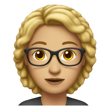 female psychologist writing sticker