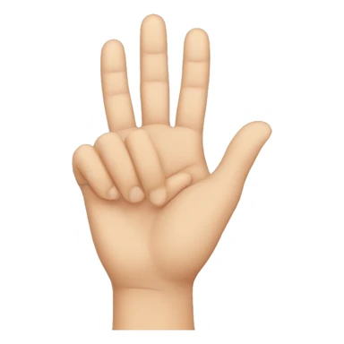 Turkish Nah hand gesture sticker