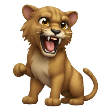 Crie um emoji de uma pantera dando joinha sticker