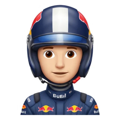Red bull driver full face covers only helmet invisible f1  sticker