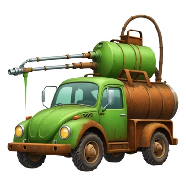 Bug sprayer car sticker