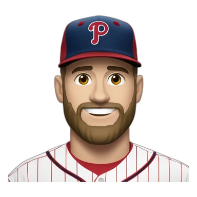 Phillies Bryce Harper sticker