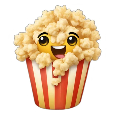 popcorn chicken sticker