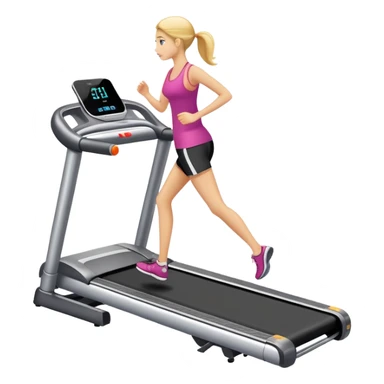 Modern treadmill  sticker