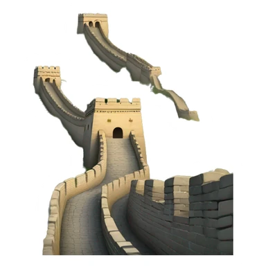 great wall of china sticker