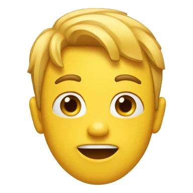 emoji with a surprise face sticker