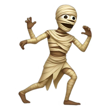 Dancing Mummy sticker