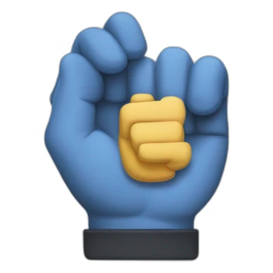 Gojo's hand sign for domain expansion  sticker