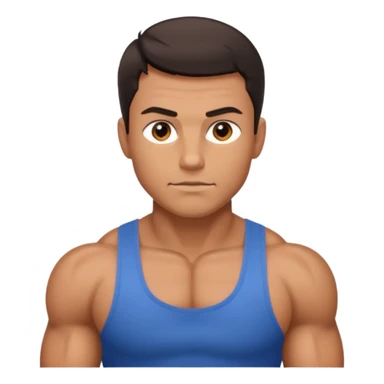 GYm man sticker