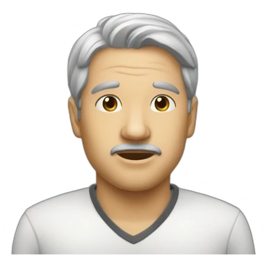 baisse la tête sticker