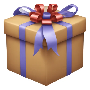 Christmas present sticker