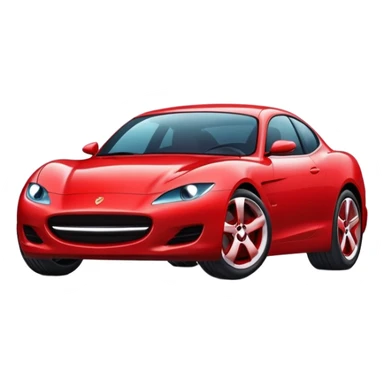 car in the card sticker