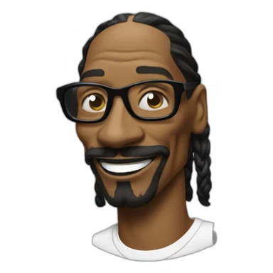 snoop dogg smoke and smile sticker