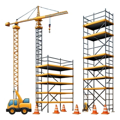 Logistique de chantier sticker