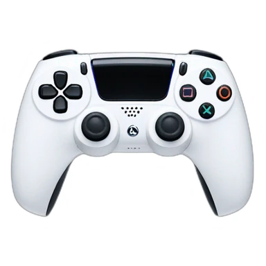 White Ps5 dualsence controller sticker
