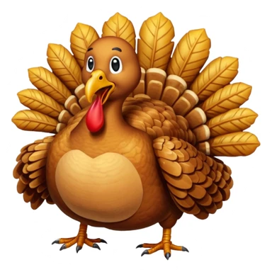 Thanksgiving turkey.  sticker