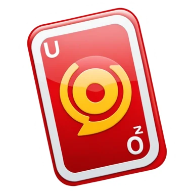 Uno reverse card sticker