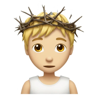 Crown of thorns  sticker