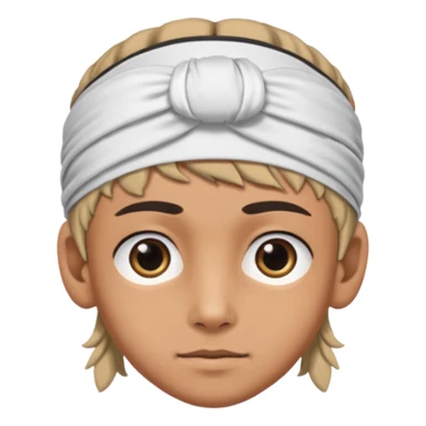 i want asta from black with his head band sticker