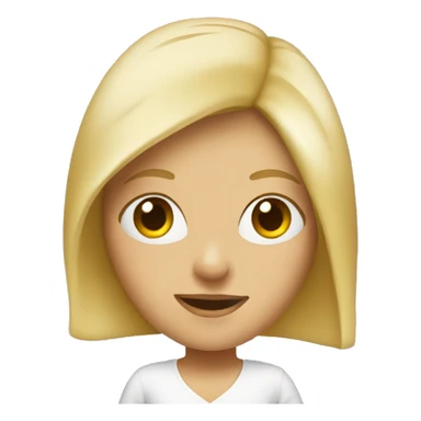 blondie with joint  sticker