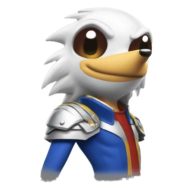 sonic hawk tuah lunchly sticker