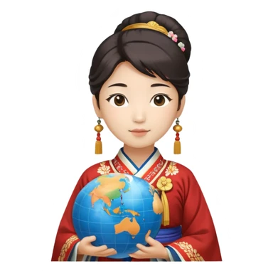 South korea global sticker