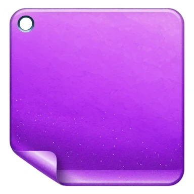 Glitter Purple and Cian spreadsheet paper sticker