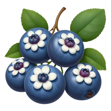 make the bluberies larger sticker