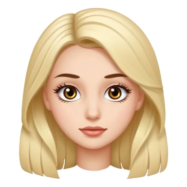 Lash extension girl  sticker