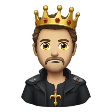 King of Hell from the TV show Supernatural sticker