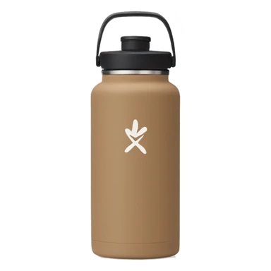 Tan hydroflask sticker