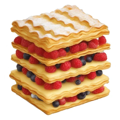 mille feuille sticker