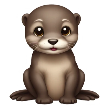 Baby Otter  sticker