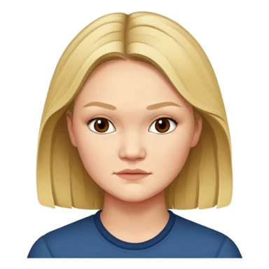 Young Julia stiles emoji sticker