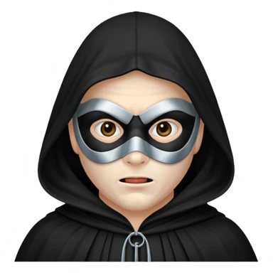 crie um serial killer mascarado sticker